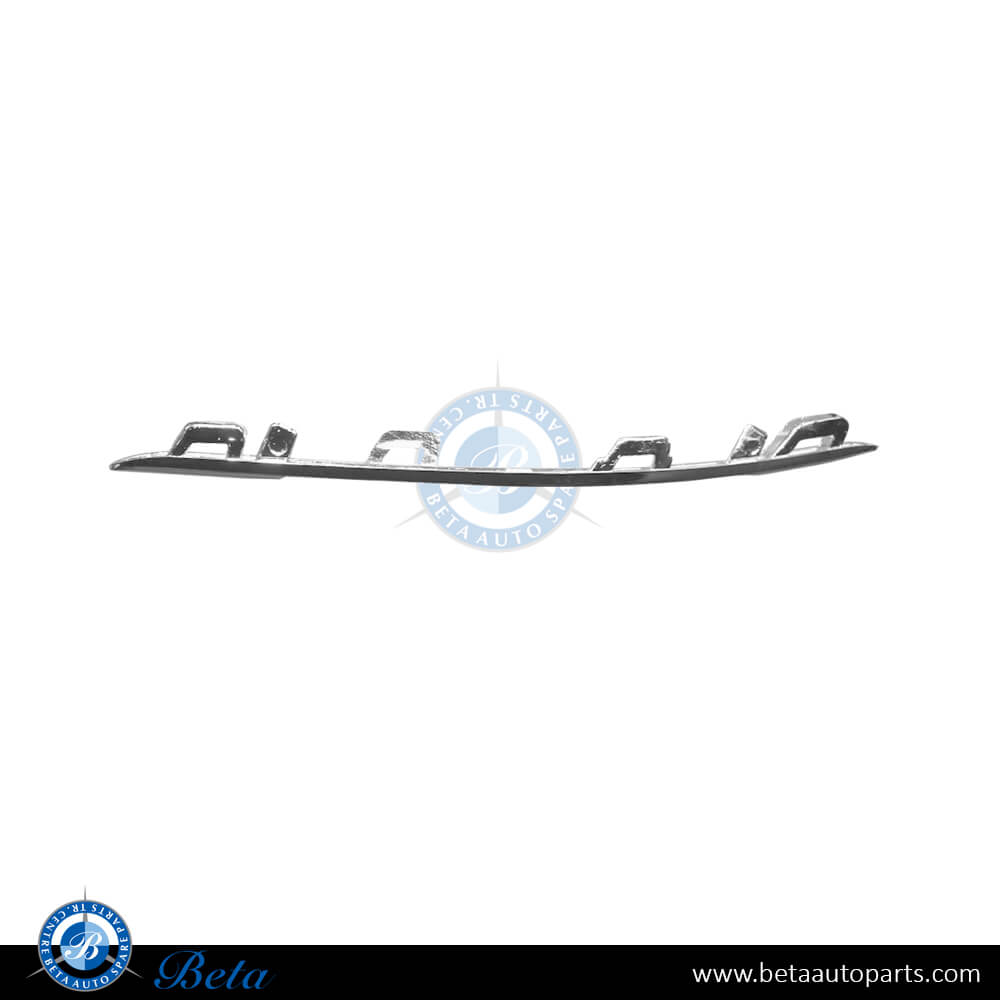 Right Side Front Bumper Lower Grille Upper Moulding Normal AMG for Mercedes S-Class 2021-Up models, Part Number 2238852202 Right Side Front Bumper Lower Grille Upper Moulding Normal AMG for Mercedes S-Class 2021-Up models, Part Number 2238852202
